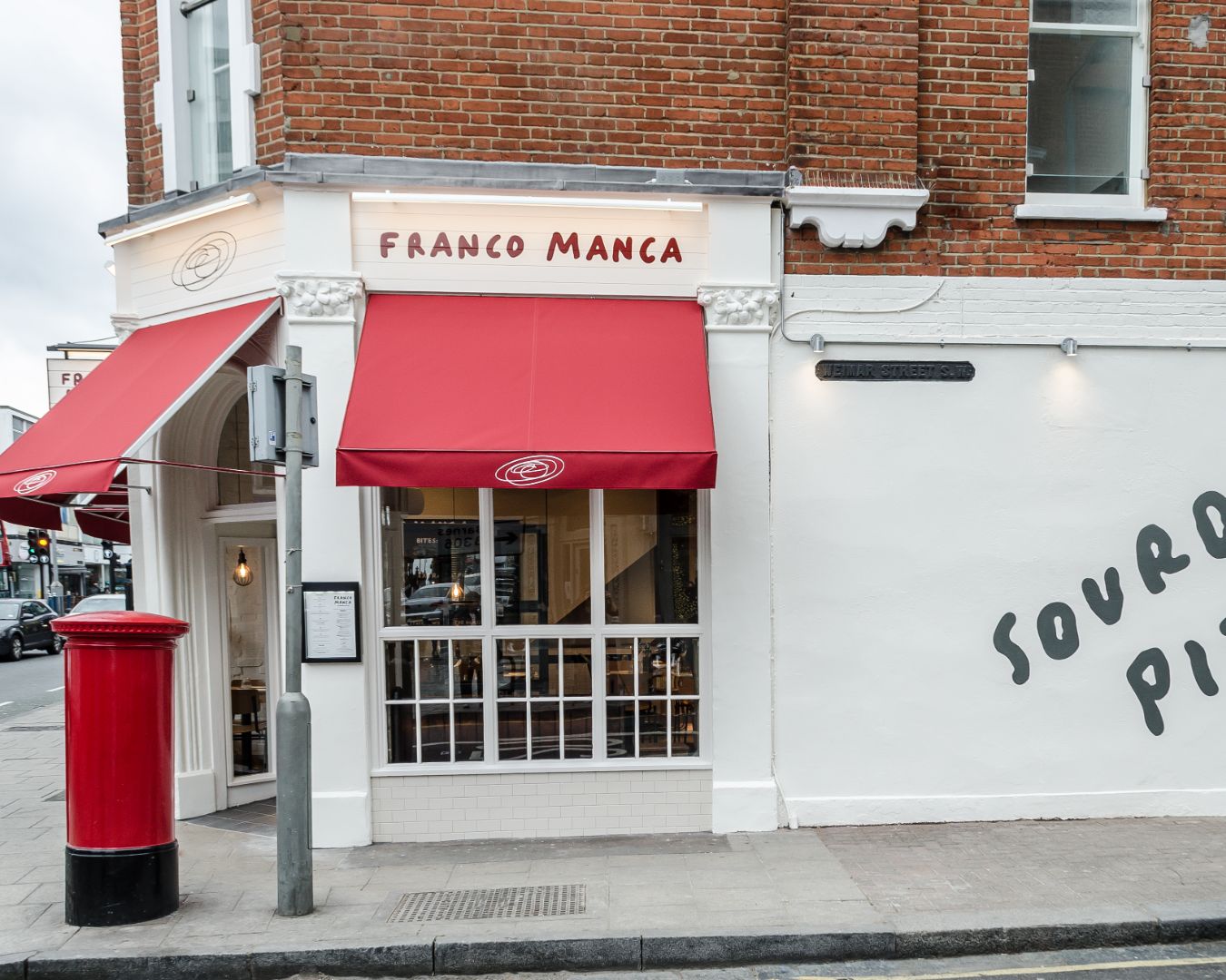 appealing Franco Manca pizzeria