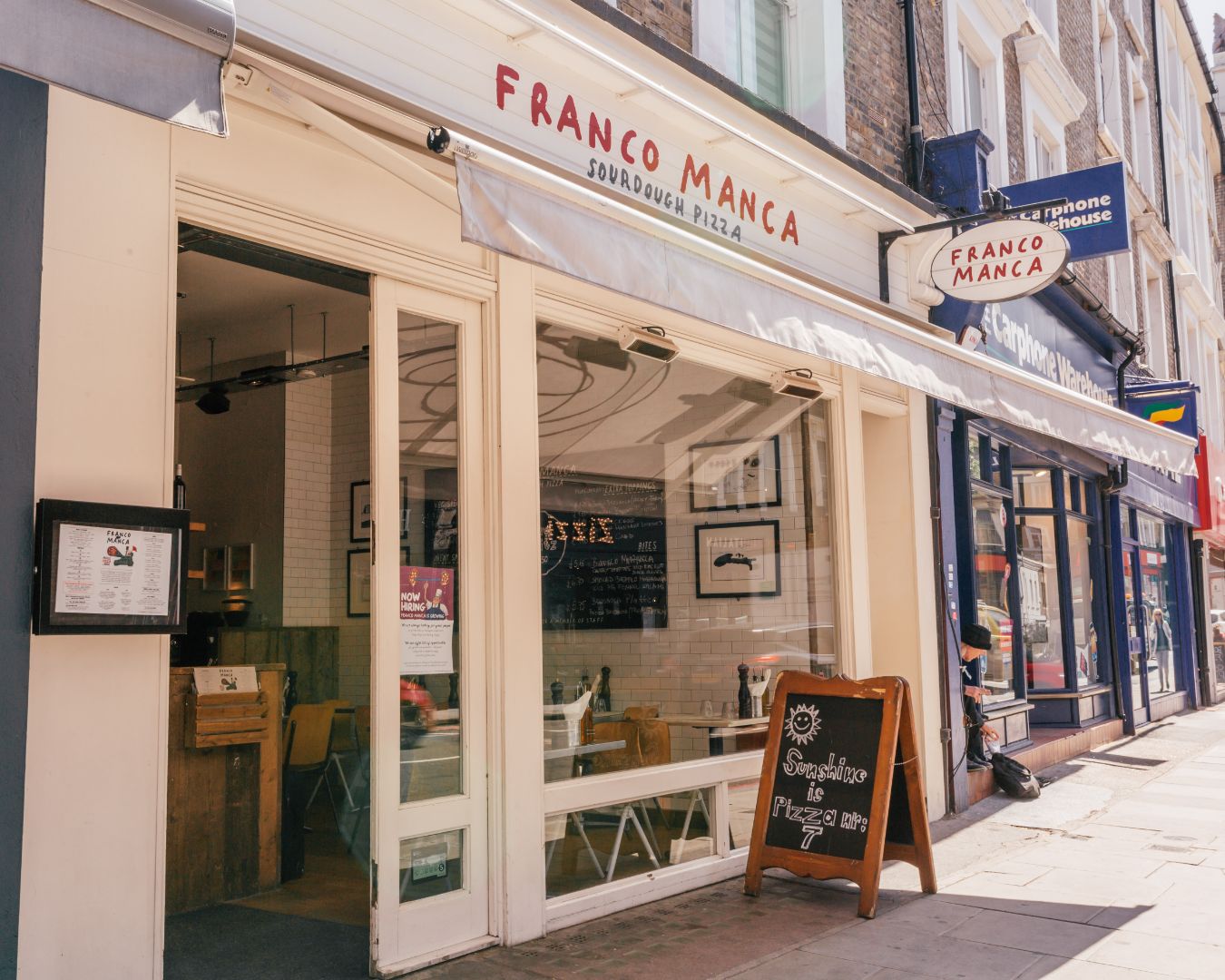 Franco Manca place in Earl's Court