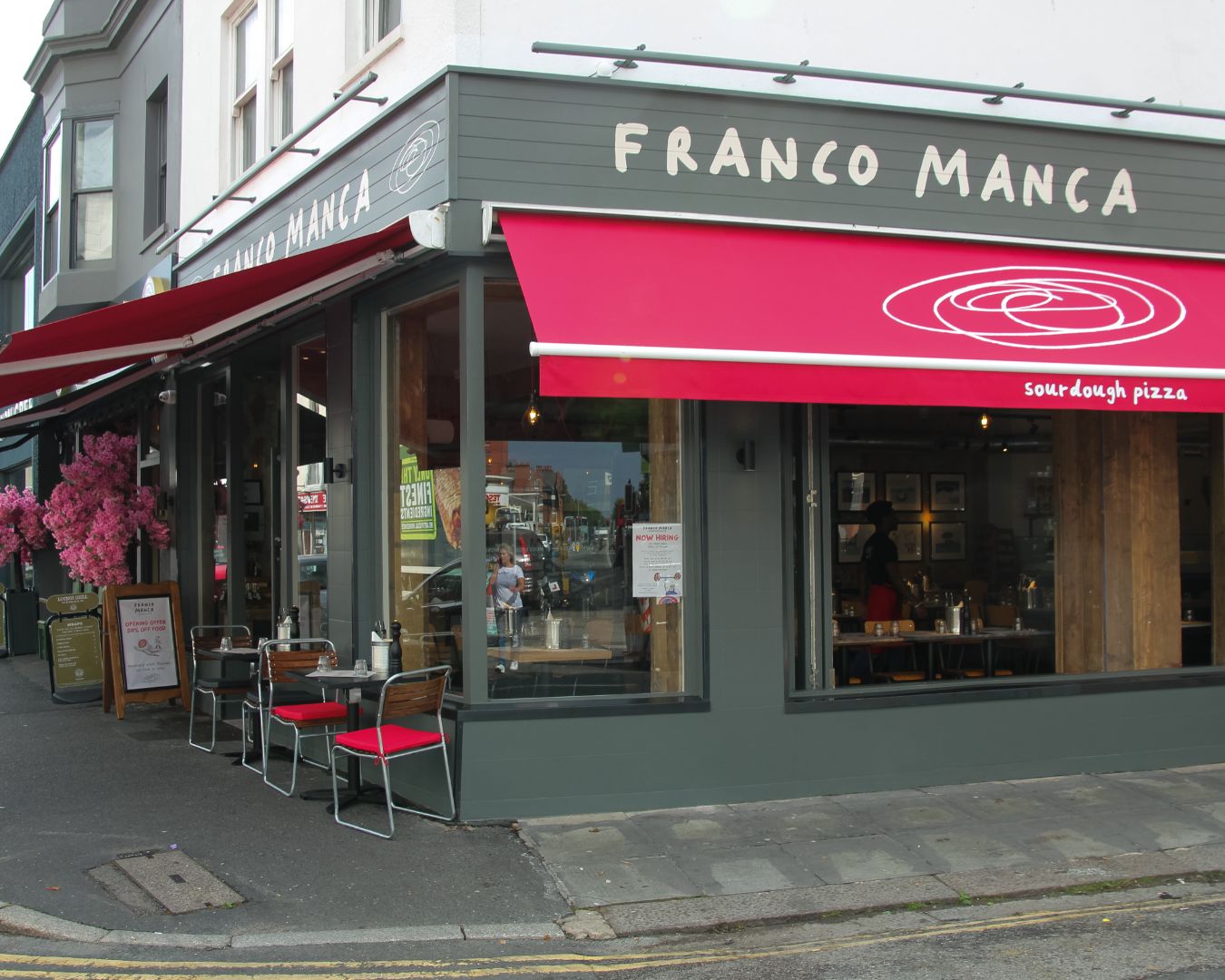 Franco Manca pizzeria in Hove