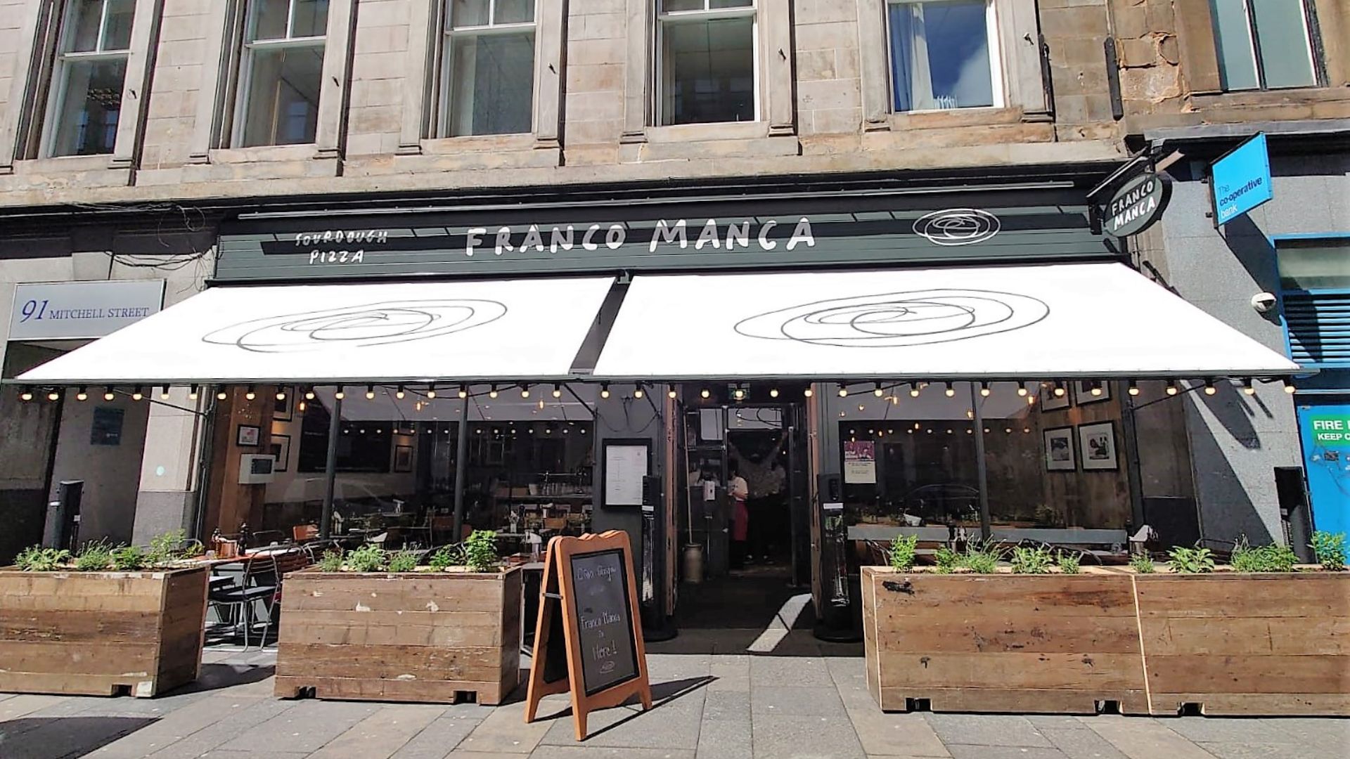 Glasgow Franco Manca exterior