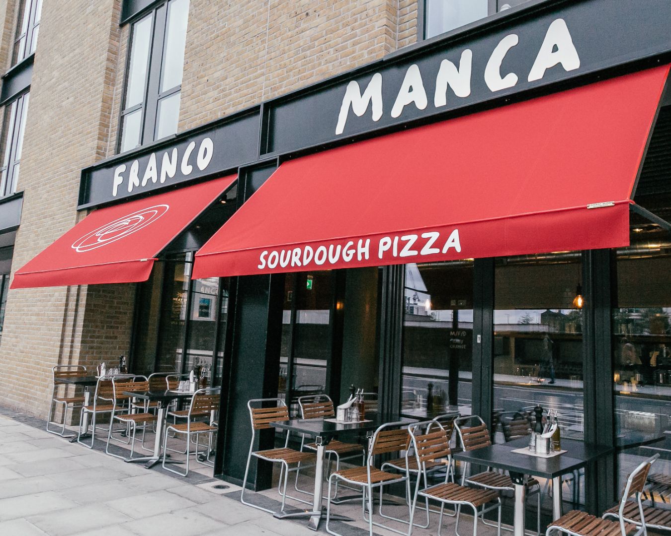 King's Cross Franco Manca pizzeria