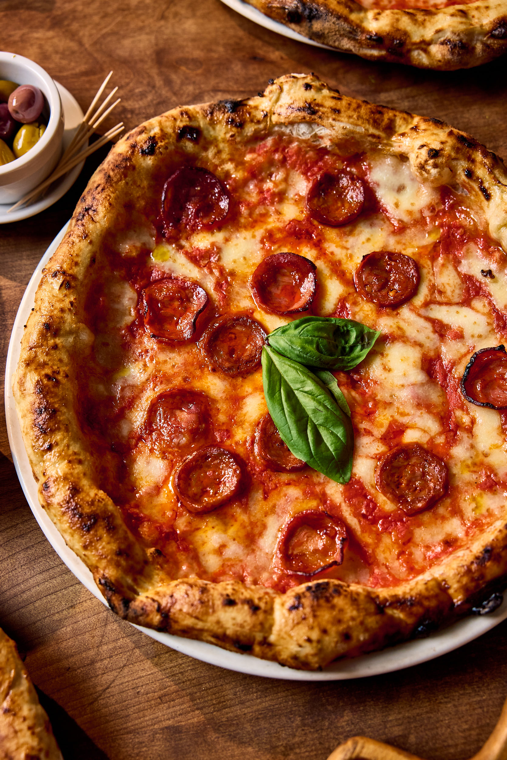 no 6 chorizo pizza