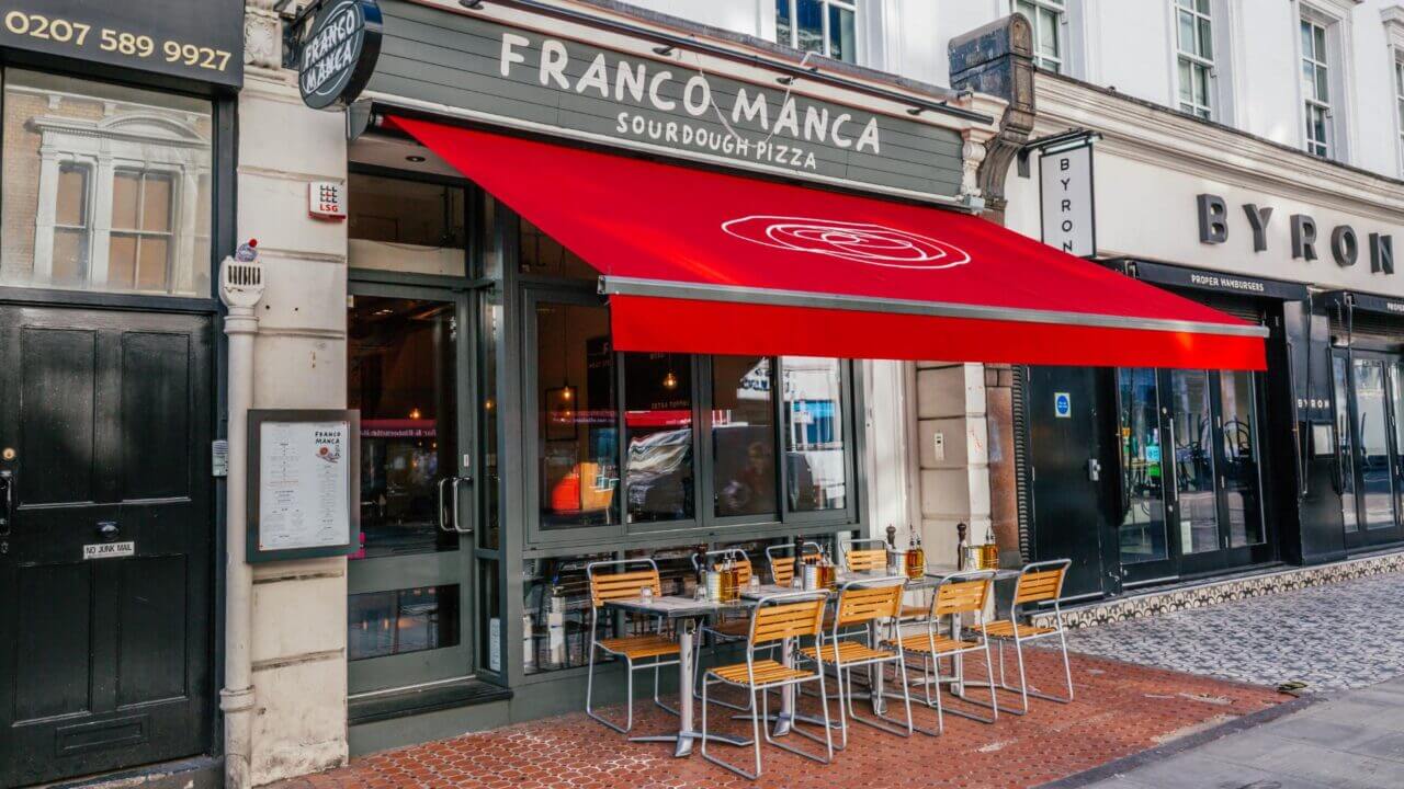 South Kensington Sourdough Pizza Franco Manca