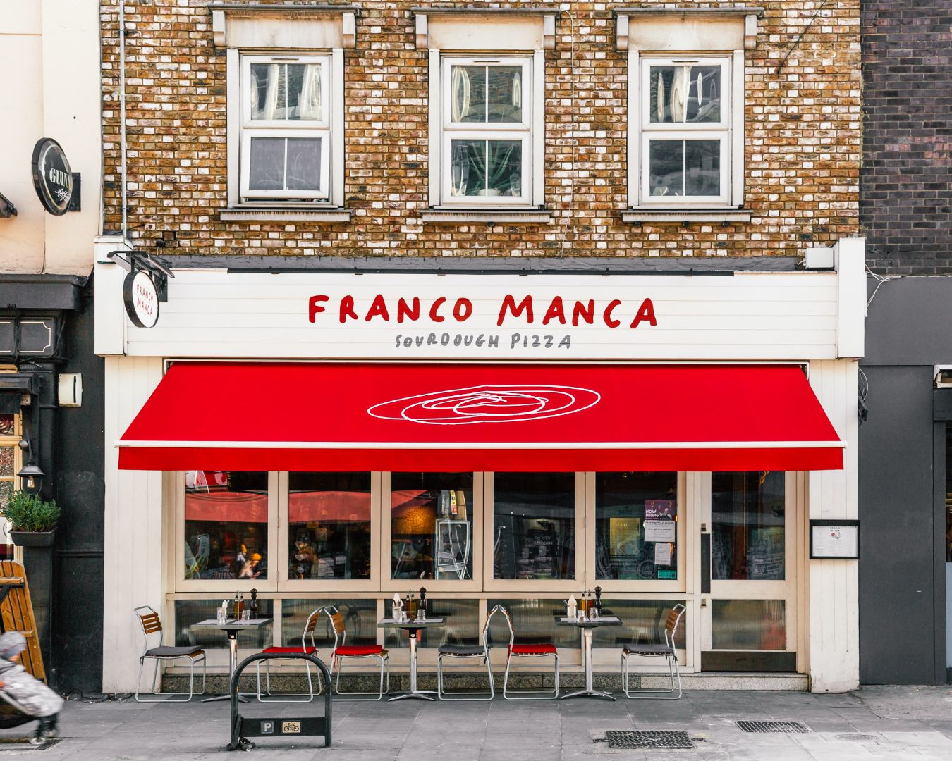 Franco Manca pizzeria in Stoke Newington