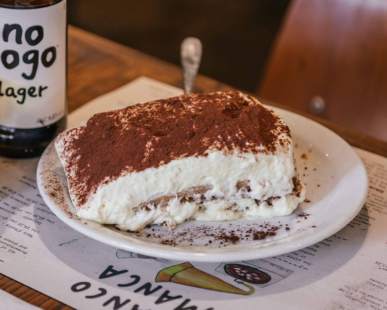 classic tiramisu from Franco Manca