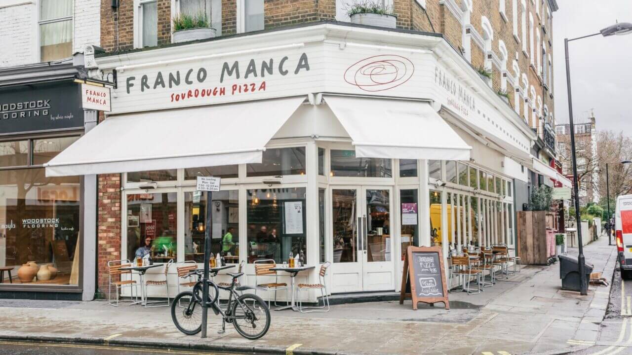 Westbourne Grove Sourdough Pizza Franco Manca