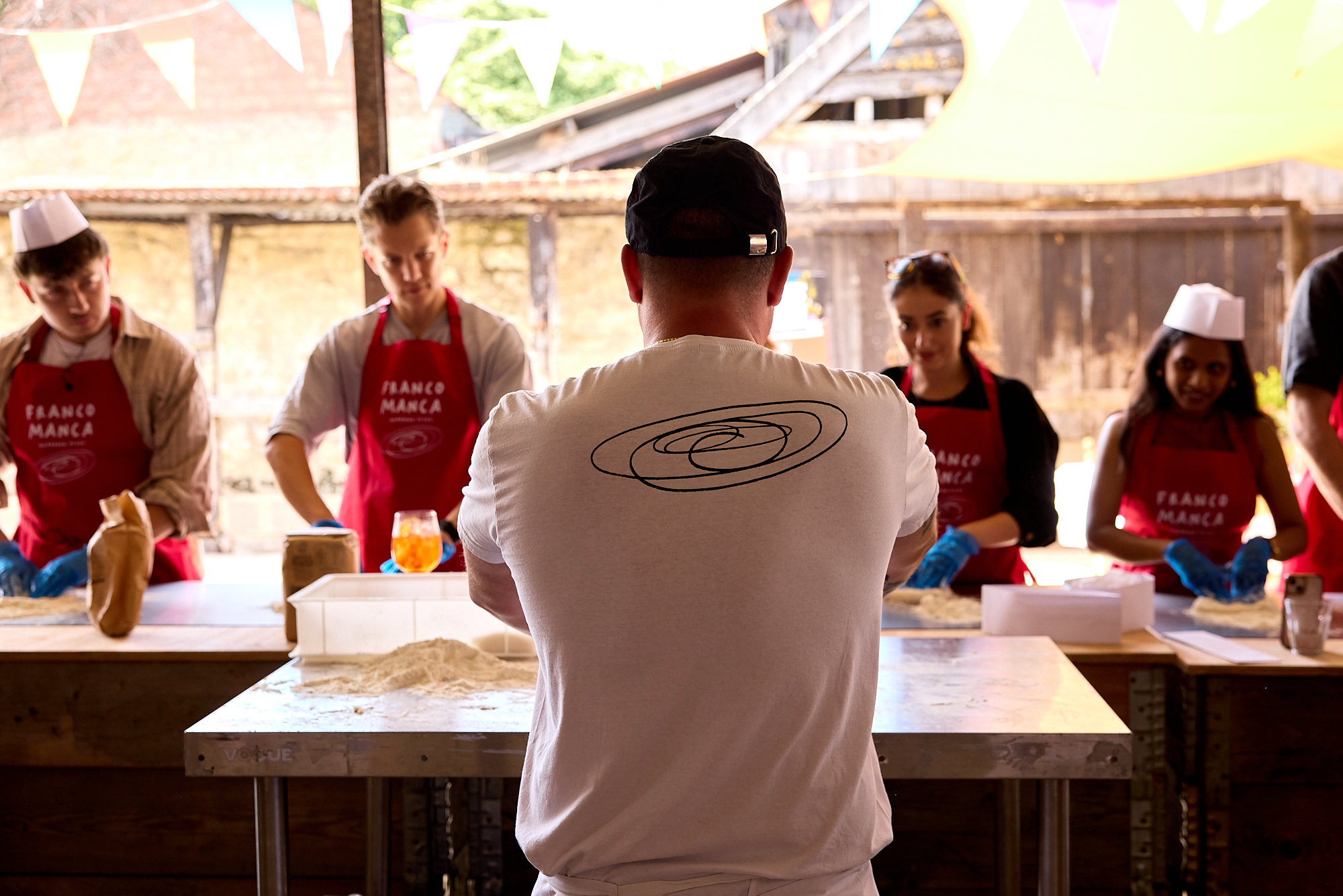 Franco Manca sourdough pizza masterclass made with Wildfarmed flour