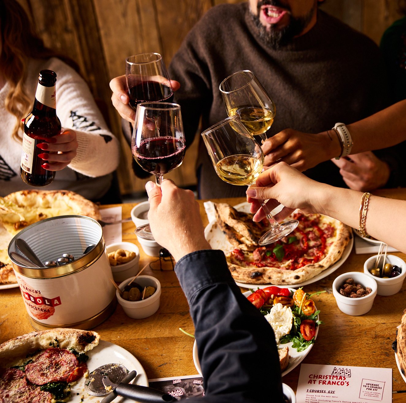 christmas at franco manca
